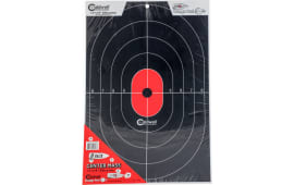 Caldwell 412803 Silhouette Center Mass Hanging Heavy Card Stock Target 12" x 18" 8 Per Pack