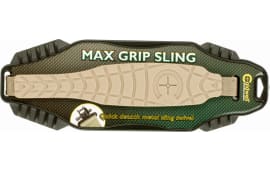 Caldwell 156214 Max Grip Sling with Flat Dark Earth Finish, 20"-40" OAL, 2.75" W & Adjustable Design for Rifles