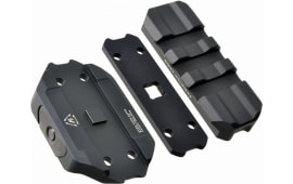 Strike Industries REXRISERBK REX Riser AR-Platform Picatinny Black Anodized