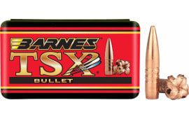 Barnes Bullets 30224 Rifle 25 Caliber .257 115 GR TSX FB 50 Box