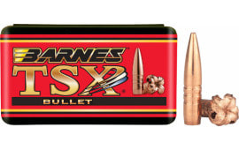 Barnes Bullets 30246 Rifle 6.5mm .264 130 GR TSX FB 50 Box