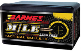 Barnes Bullets 30321 Tactical 30 Caliber .308 110 GR TAC-TX Flat Base 50 Box