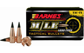 Barnes Bullets 30320 TSC-TX 300 Blackout .308 120 GR TAC-TX Flat Base 50 Box