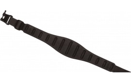 CVA 530008 Claw Sling made of Black Polymer, Adjustable/ Contour Design & Hush Stalker II Swivels for Rifles