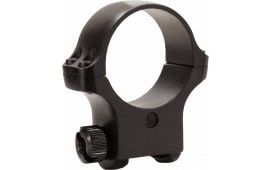 Ruger 90323 Clam Pack Single Ring Extra High 30mm Diam Hawkeye Matte Blued
