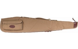 Boyt Harness OGC98PL06 Alaskan Rifle Case 48" Waxed Kahki Canvas with Brass Hardware & Quilted Flannel Padding for Scoped Rifles