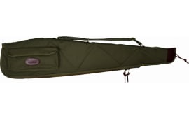 Boyt Harness OGC98PM09 Alaskan Rifle Case 44" Waxed OD Green Canvas with Brass Hardware & Quilted Flannel for Scoped Rifles