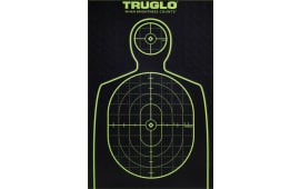 TruGlo TG13A6 Tru-See  Self-Adhesive Heavy Paper Black/Green Silhouette Includes Pasters 6 Pack