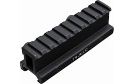 TruGlo TG8990B Picatinny Riser Mount For AR-15 Style Black Matte Anodized Finish