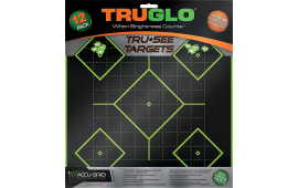 TruGlo TG14A12 Tru-See  Self-Adhesive Heavy Paper Universal Black/Green 5-Diamond Includes Pasters 12 PK
