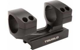 TruGlo TG8964B Riser Mount 1-Piece Base 30mm Dia 1" Black Matte Anodized