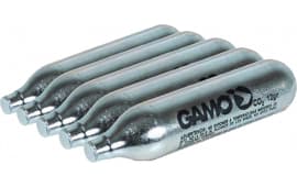 Gamo 621247054 CO2 Air Gun Cartridges 12 gram Silver 5PK