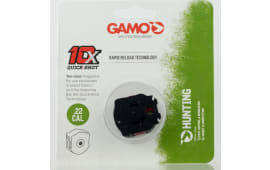 Gamo 621258854 10X Quick-Shot 22 Pellet Black Polymer 10rd for Gamo Swarm Magnum, Swarm Whisper & Swarm Bone Collector