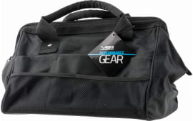 NcStar CV2905 Range Bag  Black 600D PVC with Heavy Duty Zippers, Carry Handles & Extra Storage Space