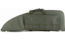 NcStar CV290736 VISM Rifle Case with Double Zippers, ID Holder, Foam Padding & Black Finish 36" L x 13" H Interior Dimensions