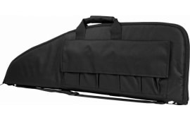 NcStar CV290738 VISM Rifle Case with Double Zippers, ID Holder, Foam Padding & Black Finish 38" L x 13" H Interior Dimensions