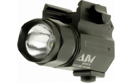 Aim Sports FQ330C Compact Flashlight 330 Lumens CR123 (2) Black