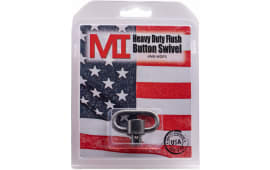 Midwest Industries MIHDFS Heavy-Duty Swivel 1.25" Quick Detach/Push Button Black Manganese Phosphate Steel