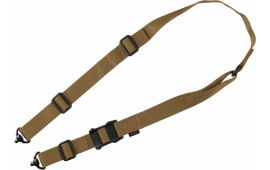 Magpul MAG939-COY MS1 QDM Sling made of Nylon Webbing with Coyote Finish, Adjustable Two-Point Design & Swivel for Rifles