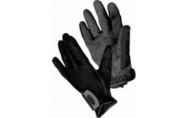 Bob Allen 10536 Shotgunner Glove  Black Synthetic/Elastic/Suede Small