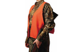 Hunters Specialties 02000 Super Quiet Safety Vest Orange One Size Fits All Neoprene