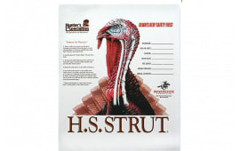 Hunters Specialties Strut 06850 Turkey  Turkey Paper Hanging Shotgun 11" x 11" Multi-Color 12 PK