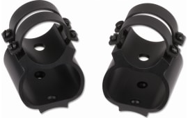 Weaver Mounts 49711 2-Piece Base/Rings For Ruger 10-22 See Thru Style Black Gloss Finish