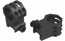 Weaver Mounts 99694 Six Hole Tactical Scope Ring Set For Rifle Picatinny/Weaver High 30mm Tube Black Anodized Aluminum