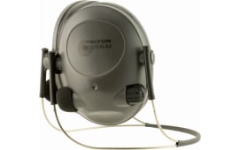 3M Peltor 97043 Tactical 6S Behind the Head Electronic Muffs 19 dB Black/Gray