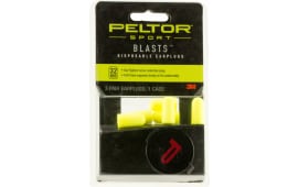 3M Peltor 97080 Blasts Disposable Earplugs 32 dB Yellow 3 Pair