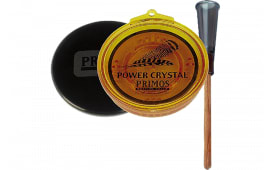 Primos 217 Power Crystal Turkey Friction Call Turkey Hen Sounds Attracts Turkeys Multi Color Crystal/Wood