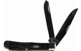 Case 18221 Rough Trapper Folder 3.25"/3.27" Stainless Steel Clip Point/Spey Synthetic Black