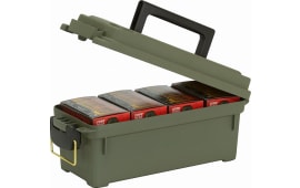 Plano 121202 Shell Box 4 Boxes Ammo Box 13.62" x 5.6" x 5.6" Plastic Olive Drab