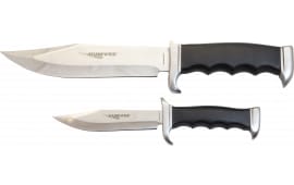 Humvee Accessories HMVBC02BK Bowie Knife Multiple Stainless Steel Fixed Black Pakawood