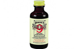 Hoppe's 902 No. 9 Bore Cleaner Removes Carbon, Powder & Lead Fouling Child Proof Cap 2 OZ Bottle 10 Per Pack