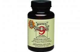 Hoppe's 904 No. 9 Bore Cleaner Removes Carbon, Powder & Lead Fouling Child Proof Cap 5 OZ Bottle 10 Per Pack
