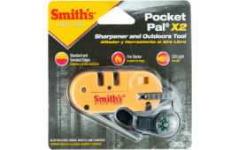 Smiths Products 50364 Pocket Pal Sharpener and Outdoor Tool Tungsten Carbide and Ceramic Fine, Coarse