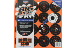 Birchwood Casey 36612 Big Burst 6" Bullseye Self-Adhesive 12 Pack