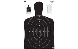 Birchwood Casey 37020 EZE-Scorer BC-27 Silhouette Paper Hanging 23" x 35" Black 5 Pack