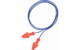 Howard Leight R01520 Multiple Use Smart Fit Earplugs 25 dB Blue Cord/Orange Plugs