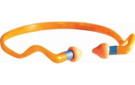 Howard Leight R01538 Corded Ear Plugs Quiet Band 25 dB Behind The Neck Orange Foam for Adults 1 Pair
