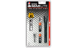 Maglite SP32016 Mini Mag 2AAA LED Black w/Pkt Clip and Holster