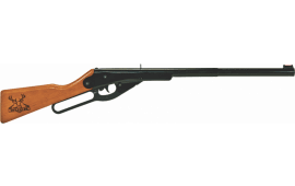Daisy 2105 Buck Air Rifle Lever .177 BBs TruGlo Sight Wood Stock Blued