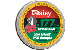 Daisy 987777406 PrecisionMax  .177 Pellet Lead Pointed Field Pellet 250 Per Tin