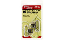 Uncle Mikes 10933 QD Super Swivel with Tri-Lock 1.25" Quick Release Nickel-Plated Steel