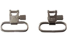 Uncle Mike's 14622 Super Swivel  made of Steel with Nickel Finish, 1" Loop Size & Quick Detach 115 RUG Style for Ruger 10/22