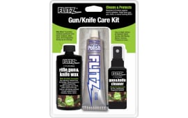 Flitz KG41501 Gun & Knife Care Kit 4 Pieces Polish/Cleaner/Wax/Cloth Universal