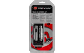 Streamlight 22010 18650  Battery Charger w/Batteries Black 18650 Li-ion Rechargeable Battery