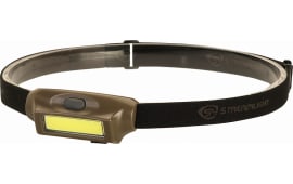 Streamlight 61706 Bandit Rechargeable Headlamp 180 Lumens LED White/Red Rechargeable Lithium Coyote
