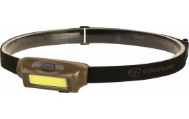 Streamlight 61707 Bandit Rechargeable Headlamp 180 Lumens LED White/Green Rechargeable Lithium Coyote